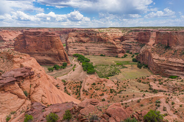 Canyon de Chelly national monument in Arizona