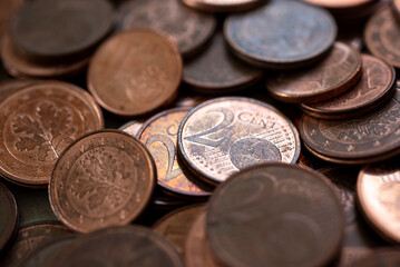 Alte Münzen, Kupfergeld, Kleingeld