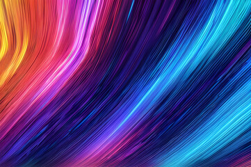 Light abstract wallpaper background design, multicolored modern style, Generative AI