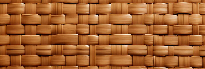 Wicker Rattan Furniture Texture: Seamless Pattern.