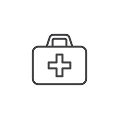 First Aid Kit line icon