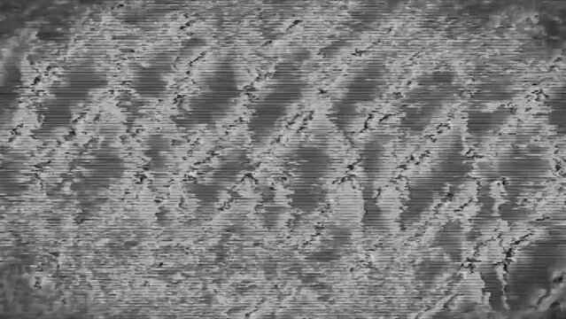 Vintage television. Analog Static Noise texture. Green Screen. black white flickering noise. Screen damage TV artifacts effects. VHS. Bad interference.