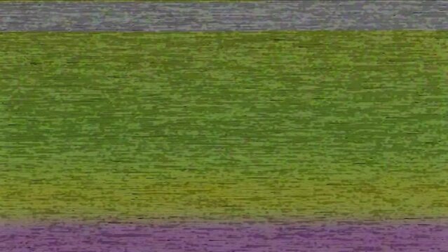 Vintage television. Analog Static Noise texture. Green Screen. black white flickering noise. Screen damage TV artifacts effects. VHS. Bad interference.