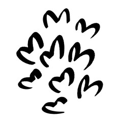 Fototapeta premium png pcsk doodle art element set 024