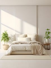 Room with white furniture 