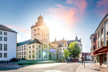 Naklejka premium Altstadt, Paderborn, Deutschland 