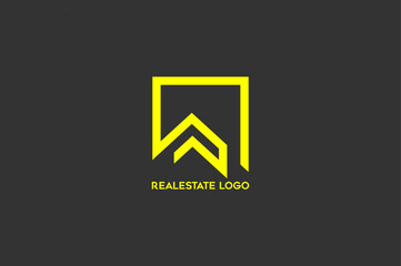 This is a Building, home, real estate, logo template design with unique concept