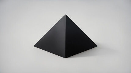 Abstract black triangle background