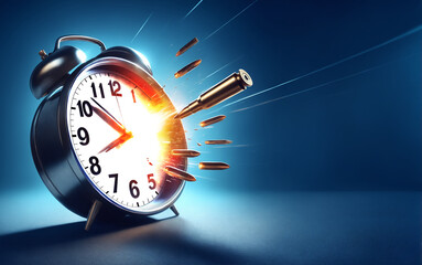 Killing Time: Dynamic Bullet-Time Clock Shot