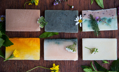 Natural soap bars