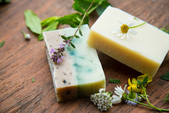 Natural soap bars