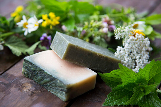 Natural soap bars