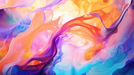 Fototapeta na wymiar liquid abstract macro background vibrant illustration creative effect, texture bright, light decorative liquid abstract macro background vibrant