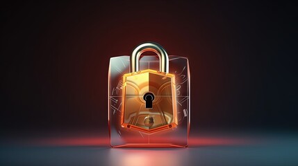 Data Protection Day illustration. Secure computer illustration. Unlocked lock icon. Data Privacy Day illustration. Important day - obrazy, fototapety, plakaty
