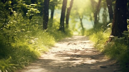 Obraz premium nature blur soft outdoor background illustration bright environment, backdrop space, texture color nature blur soft outdoor background