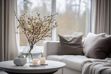 detail of modern living room, finland, interior magazine photography