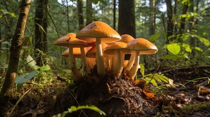 Mushrooms in Poubara Gabon