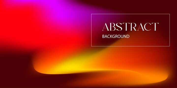 Abstract background horizontal template bright design gradient red color