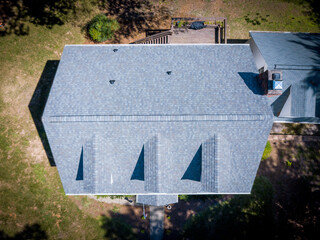 Residential Roofing Drone Photos