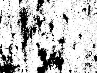 Rustic grunge vector texture with grain and stains. Abstract noise background. Weathered surface. Dirty and damaged. Detailed rough backdrop. Vector graphic illustration with transparent white. EPS10.