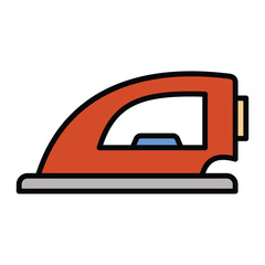 Iron icon design, illustration design