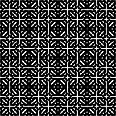 Black seamless abstract pattern. Overlay for background and backdrop. Ornamental design. PNG graphic illustration with transparent background.