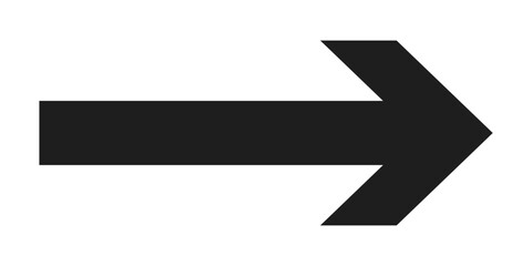 Simple arrow icon Directional symbols - obrazy, fototapety, plakaty