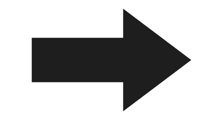 Simple arrow icon Directional symbols