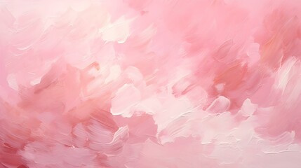 Close up of a Paint Texture in blush Colors. Artistic Background of Brushstrokes - obrazy, fototapety, plakaty