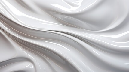 Obraz premium Milky white chrome texture background