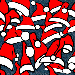 Christmas Hat Santa pattern
