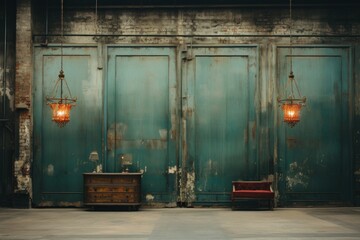 old abandoned building