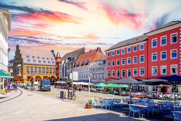 Market, Minden, Nordrhein Westfalen, Deutschland 