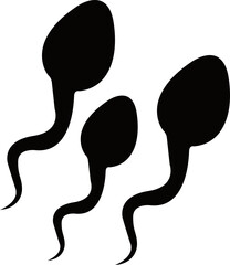 sperm svg vector cut file for cricut and silhouette
