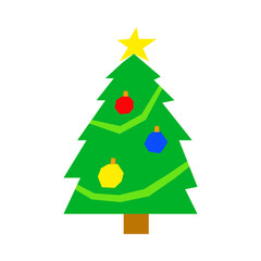 Paper craft Christmas tree.