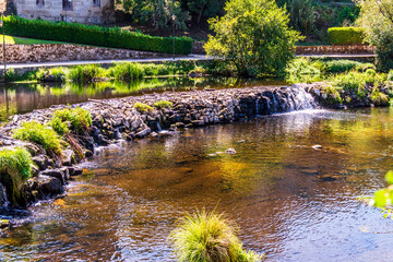 Río Arnoia en el municipio de Allariz.