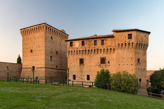 Fortress in the city center of Cesena, called Rocca Malatestiana