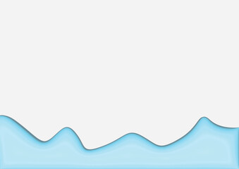 Obraz premium abstract blue background with waves