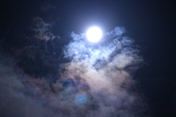 スーパームーン　満月　月のある景色