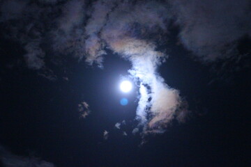 スーパームーン　満月　月のある景色