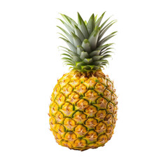 Pineapple Exotic Fruit, Isolated