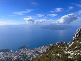 view from the top of mountain