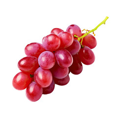 Fototapeta premium Red Grapes Isolated