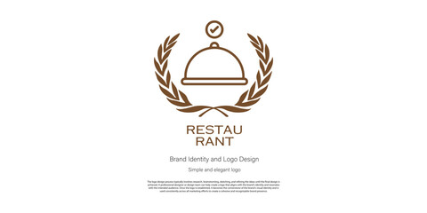 Restaurant and food logo design for graphic designer or web developer