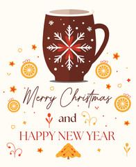 Sip into the season with warmth and joy. Wishing you a Merry Christmas and a Happy New Year filled with cozy moments.