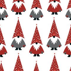 Experience a contemporary twist on Santa Claus with our modern art Christmas pattern design, a fresh take on holiday tradition.