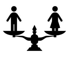 男女の天秤