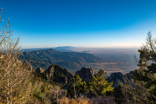 View from Sandia Crest, Albuquerque, New Mexico