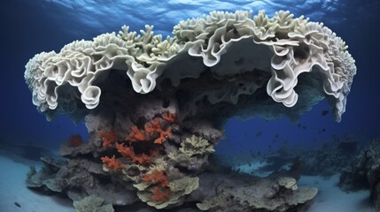 Patterns in nature the intricate structure of a coral reef