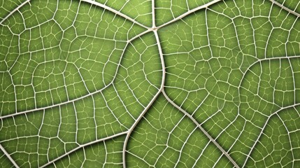 Patterns in nature the intricate structure of a leaf s underside